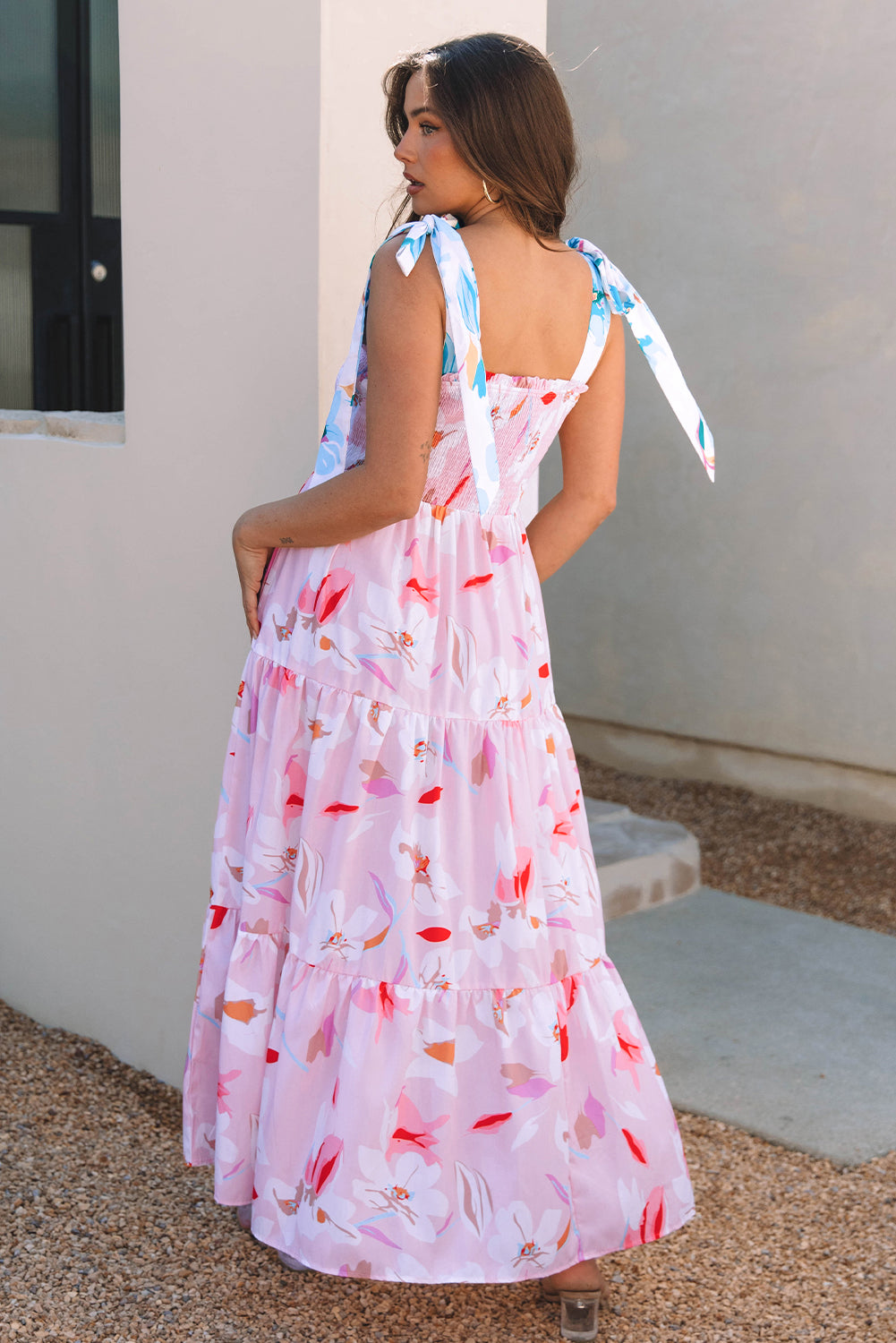 Jedda Floral Print Maxi Dress
